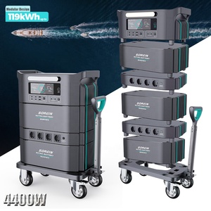 Sorein 3Kwh 5Kwh Salida de estación de energía portátil 110 V 2000W 6000W 3000W 5000W 4000W Generador solar doméstico - Product Image 1