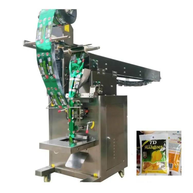 Keten Emmer Type Verticale Stikstof Lucht Vullen Plastic Zakken Chips Verpakkingsmachine