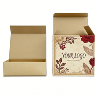 Boîte rigide personnalisée de qualité supérieure, étanche, avec couvercle magnétique et insert en mousse EVA |   Emballage en carton de luxe avec gaufrage pour coffrets cadeaux de chaussettes