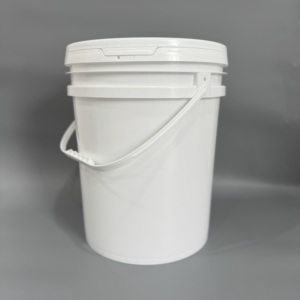 Seau en plastique jetable de qualité alimentaire compostable du fabricant, 30 litres avec couvercle, tailles 10L-30L - Product Image 3