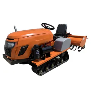 Raupen traktor mit Schaufel und Bagger/25 PS 35 PS Mini-Raupen traktoren für Reisfelder und Trocken felder