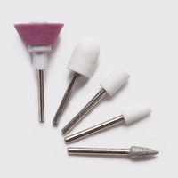 Lot de forets à ongles en gros, outils abrasifs en quartz, embouts de perceuse à ongles électriques pour machine à ongles