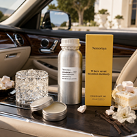 Gel Parfumé Solide de Luxe à l'Huile Aromatique de Guimauve pour Véhicule, Baume Parfumé Pur pour Voiture, Huile Parfumée pour Désodorisant Automobile 500g Vente en Gros