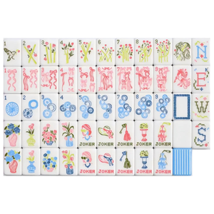 High-Quality Modern <b>Entertainment</b> Acrylic Engraved Luxury Set American Mahjong Tiles - Product Image 6