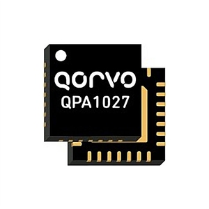 ชิ้นส่วนอิเล็กทรอนิกส์ใหม่และของแท้ วงจรรวม ตัวขยายสัญญาณ RF QFN-28 QPA1027 - Product Image 1