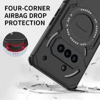 Coque de téléphone anti-chute de refroidissement magnétique personnalisée bon marché en gros pour iPhone 16E Nothing Phone 3A Pro Couverture arrière de charge sans fil