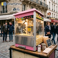 Machine à Popcorn Commerciale Électrique Professionnelle 8oz pour Fêtes – Caramel ou Saveurs Variées