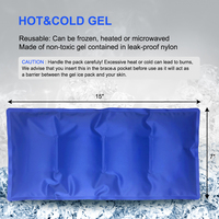 Thérapie réglable réutilisable pour le nerf sciatique lombaire inférieur/ceinture/soulagement des douleurs dorsales Pack de glace avec attelle dorsale de Compression enveloppante