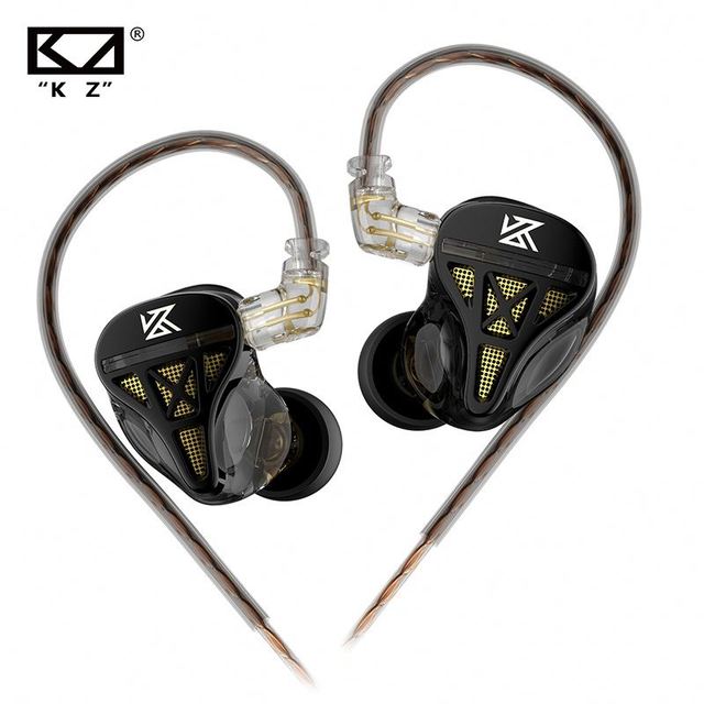 KZ DQS Earphones Bass Earbuds in Ear Monitor Headphones Sport HIFI Headset New Arrival