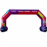 Porte publicitaire gonflable pour les festivals, arche d'entrée pour la publicité et la promotion de la marque lors d'événements