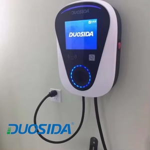 Station de recharge pour véhicules électriques AC Type 2 7KW 11KW 22KW, commande par application, montage mural, livraison directe d'usine - Product Image 1
