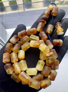 ลูกปัดเขาควายงานหัตถกรรมลูกปัดสวดมนต์ทำด้วยมือสำหรับการทำสมาธิการสะท้อนและการใช้ทางศาสนาแบบดั้งเดิม - Product Image 6