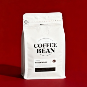 Bolsas de Papel Kraft Impresas Personalizadas para Granos de Café, 100g 500g, Fondo Plano, Cierre Ziplock con Válvula, Logotipo Impreso, Bolsa de Café - Product Image 2