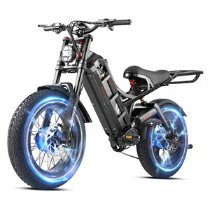 Eahora Romeo II Tùy Chỉnh 250W-2000W 48/52V Động Cơ Kép Xe Đạp Điện 60Ah Thành Phố Bụi Bẩn Leo Núi Chất Béo Lốp Dài Phạm Vi Xe Đạp Điện - Product Image 1