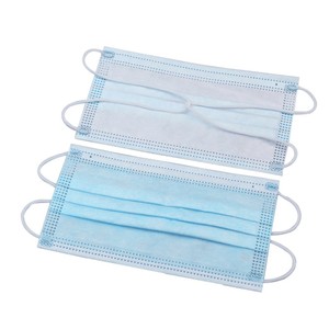 Masques Hijab S&J Muslim Cross Head Earloop, masques colorés, masques faciaux jetables en non-tissé 3 plis de qualité supérieure avec boucles pour la tête - Product Image 5