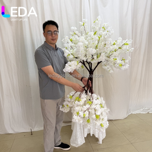 Árbol de flores artificiales de cerezo LEDA para decoración de mesas de boda, 90 cm, 120 cm, 150 cm - Product Image 5