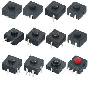 Interrupteur à bouton pour lampe torche 12 * 12 * 9, interrupteur multiposition pour phare, interrupteur à bouton pour appareil de beauté 2/3/4 broches - Product Image 1