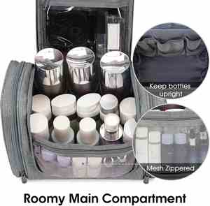 Hanging Toiletry Bag Men Travel Toiletries Bag Women Makeup Bag Cosmetic Bag - Product Image 3