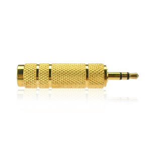 Convertidores de audio de 6.5 a 3.5, adaptador de audio RCA de metal para uso con instrumentos - Product Image 2