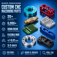 Pièces usinées CNC pour équipements automobiles, médicaux et robotiques, composants de précision sur mesure selon les dessins et échantillons fournis