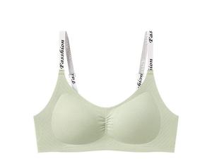 Sujetadores de soporte suave sin rastro para niña con letra plegable Tira de gelatina Correa para el hombro Sensación <span class=keywords><strong>desnuda</strong></span> - Product Image 5