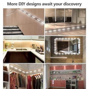 Modules LED pour miroir de coiffeuse, éclairage de table de salle de bain, éclairage de miroir à intensité variable, éclairage de table de maquillage, livraison directe - Product Image 4