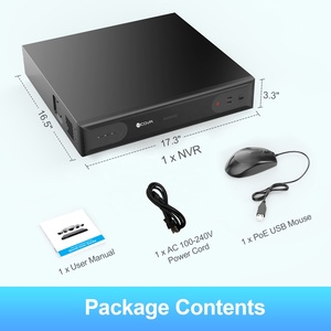4COVR Pro NVR de 32 <span class=keywords><strong>Canales</strong></span> para Vigilancia <span class=keywords><strong>CCTV</strong></span>, Ancho de Banda de 384 Mbps, NVR con IA de 32 <span class=keywords><strong>Canales</strong></span>, Detección Facial, Cámara IP PoE de 12 MP, Seguridad Empresarial - Product Image 5