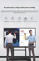 Écran tactile intelligent multi-tailles OEM, tableau blanc interactif, écran portable, logo personnalisé, logiciel personnalisé