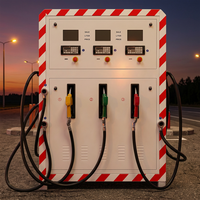 Station-service mobile compacte 6000L en acier au carbone, distributeur de diesel/essence avec pompe et tuyaux – Prix compétitif