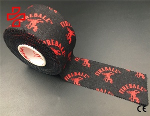 2025 Athmedic ruban de boxe déchirure à la main Sport coton motif ruban de Sport rigide avec impression OEM ruban de cerclage rigide - Product Image 2