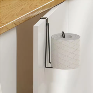 Estante <span class=keywords><strong>de</strong></span> papel <span class=keywords><strong>de</strong></span> <span class=keywords><strong>baño</strong></span> para ahorrar espacio <span class=keywords><strong>de</strong></span> fácil instalación sobre el tanque Portarrollos <span class=keywords><strong>de</strong></span> papel montado en la pared Portarrollos <span class=keywords><strong>de</strong></span> papel higiénico - Product Image 3