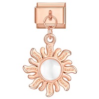 Vente chaude Élégant Fait À La Main En Forme De Coeur Fleur Bowknot Pendentifs À Breloques Italiens Oeil De Chat Pierre Série Bracelets À Breloques Italiens