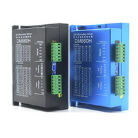 DM860H DMA860H Penggerak Mikrostep Torsi Tinggi 2 Fasa 7.8A AC 18~80V DC 24~110V Penggerak Motor Stepper untuk Motor Stepper Nema34
