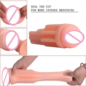 Manuel cinsel oyuncaklar derin boğaz ağız yapay yumuşak vajina Pussy Oral mastürbasyon kupası seks oyuncakları erkekler için silikon - Product Image 2