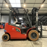 Harga Pabrik Forklift Listrik Lithium HELI 3 Ton 2.5 Ton 500kg Spesifikasi Fork Ban Solid Ready Stock