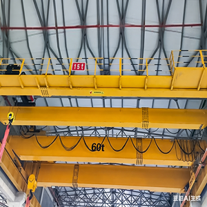 Pont roulant à double poutre de type NLH, norme européenne, de 10 à 200 tonnes, pour la production de poteaux en <span class=keywords><strong>béton</strong></span> en atelier industriel, à vendre - Product Image 1