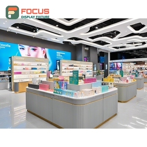 Factory Direct Retail Shop Glass Glass Showcase Commercial Interior Design Cosmetics Store Design - Product Image 3