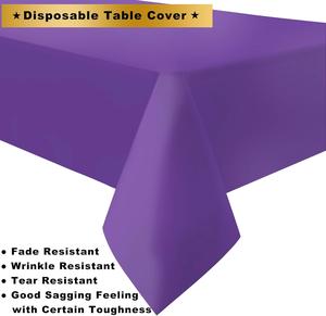 Fábrica al por mayor nuevo diseño engrosado desechable restaurantes boda vacaciones lujo mantel decorativo - Product Image 4