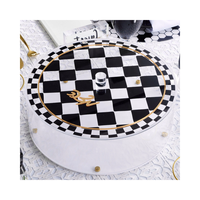 Boîte à Matzah en Lucite Judaïsme Judaica Pesach Collection Waterdale Cadeaux juifs pour la Pâque Boîtes à Matzah en Lucite Onyx