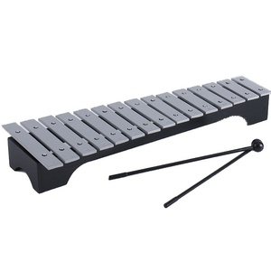 Xylophone Glockenspiel en métal coloré à 15 tons, instrument de percussion Orff pour enfants, jouet musical éducatif précoce pour enfants - Product Image 4