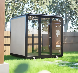 <span class=keywords><strong>Maison</strong></span> Modulaire en Acier Imperméable de Luxe Moderne à <span class=keywords><strong>Prix</strong></span> d'Usine pour Cour, Jardin, Bureau, Glamping, Resort - Product Image 6
