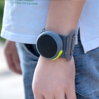 Plus Petits Haut-Parleurs Stéréo Sans Fil Portables de Poche de Plein Air, 2 Canaux Appairés, Mini Montre Magnétique