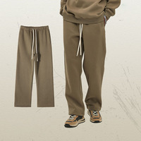 Sweat à capuche et pantalon de jogging unisexe en silicone 3D personnalisé, 350g, 42% coton, coupe ample, pantalon de survêtement en gros
