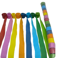 Machine à confettis pour festivals de musique et soirées en club, manchons de serpentins en papier ignifuges, serpentins en papier de soie résistants aux flammes