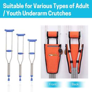 Muestra Gratuita Bastón Plegable Ligero para Adultos, Cómodo, de Goma Negra, Ajustable, Muletas, Ayuda para la Movilidad, para Bolsa - Product Image 5