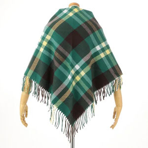 ผ้าพันคอหนาสำหรับผู้หญิงผ้าคลุมไหล่สำหรับฤดูหนาวใช้ได้ทั้งชายและหญิงผ้าพันคอแคชเมียร์ลายสก็อตสุดคลาสสิกพร้อมพู่ - Product Image 6