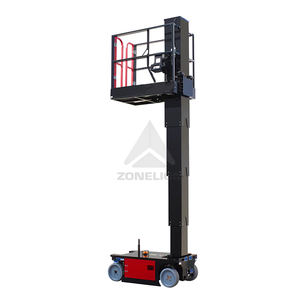 Electric <b>Man</b> Lift Telescopic Lift Hydraulic Ladder Manual Aluminum Lift - Product Image 2