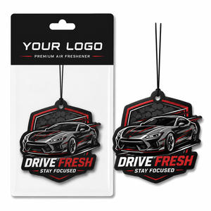 Désodorisant de voiture personnalisé en forme de logo, <span class=keywords><strong>parfum</strong></span> en papier, diffuseur de <span class=keywords><strong>parfum</strong></span> suspendu pour voiture, cadeau promotionnel pour entreprise, désodorisant de voiture sur mesure - Product Image 1