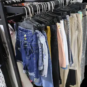 2022 Moda 45kg Embalagem Roupas Usadas Top Grade Roupas Usadas Fardos