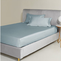 Ensemble de literie de luxe en fibres naturelles 300 fils ensemble de draps en bambou